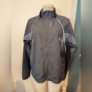 Sugoi Versa Convertible Biking Running Jacket Vest, Arm Covers, Black Sz L